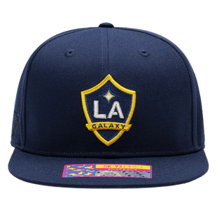 FI Collection LA Galaxy Dawn Snapback Hat (Front)