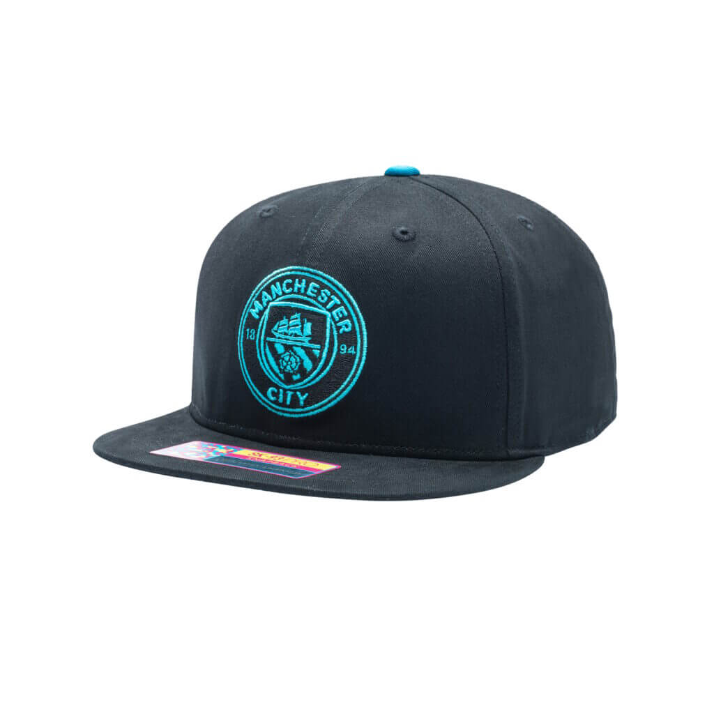 FI Collection Manchester City Locale Snapback Hat (Lateral - Front)