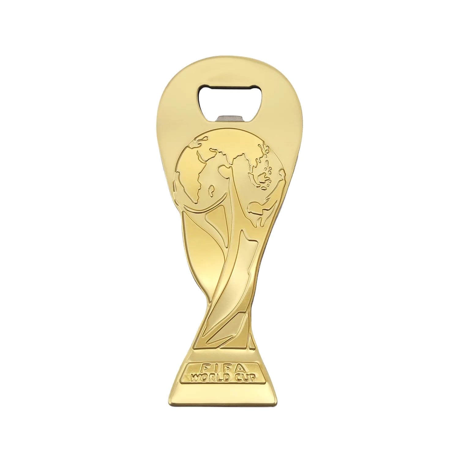 FIFA World Cup 2D Trophy Magnet Bottle Opener (Front)