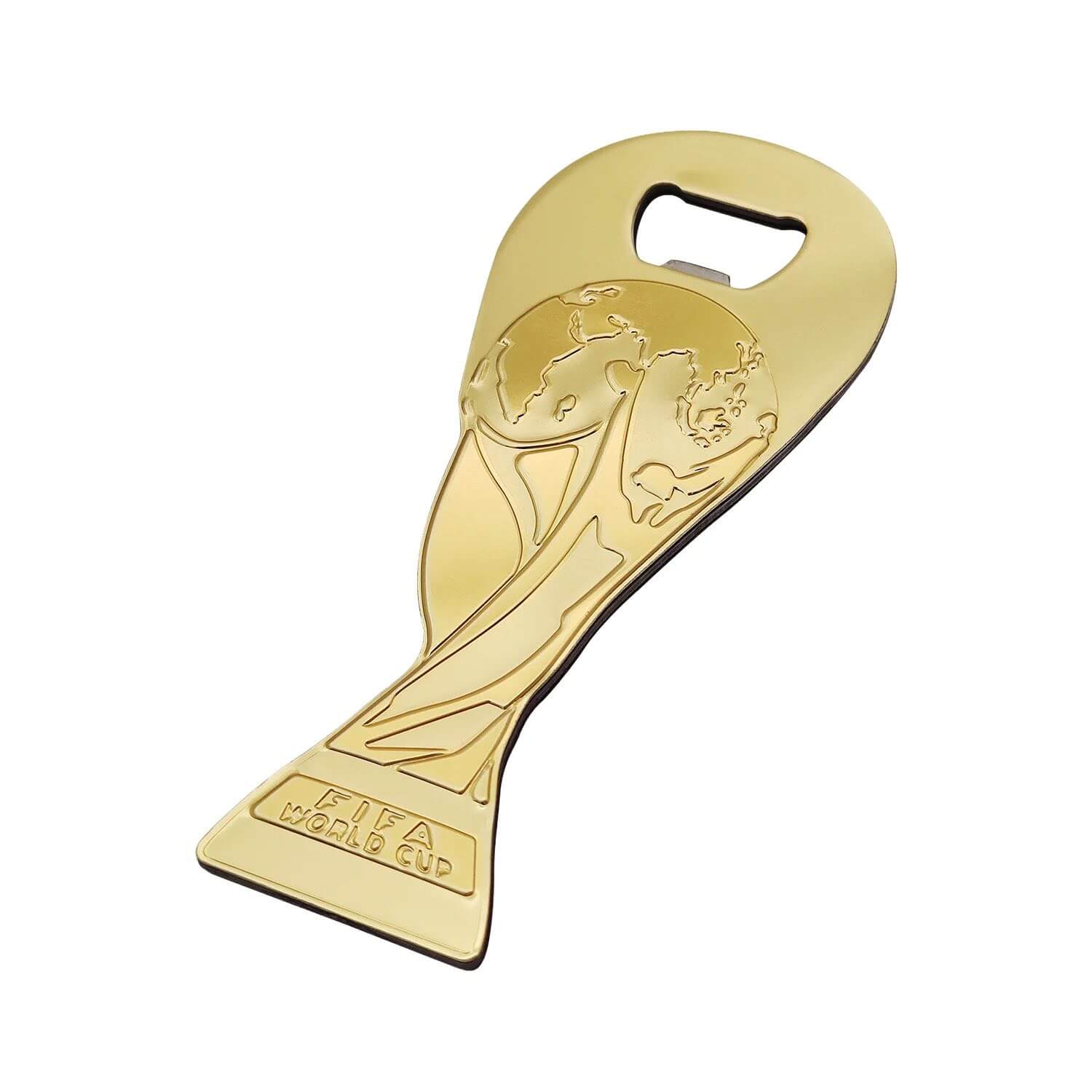 FIFA World Cup 2D Trophy Magnet Bottle Opener (Lateral - Front)