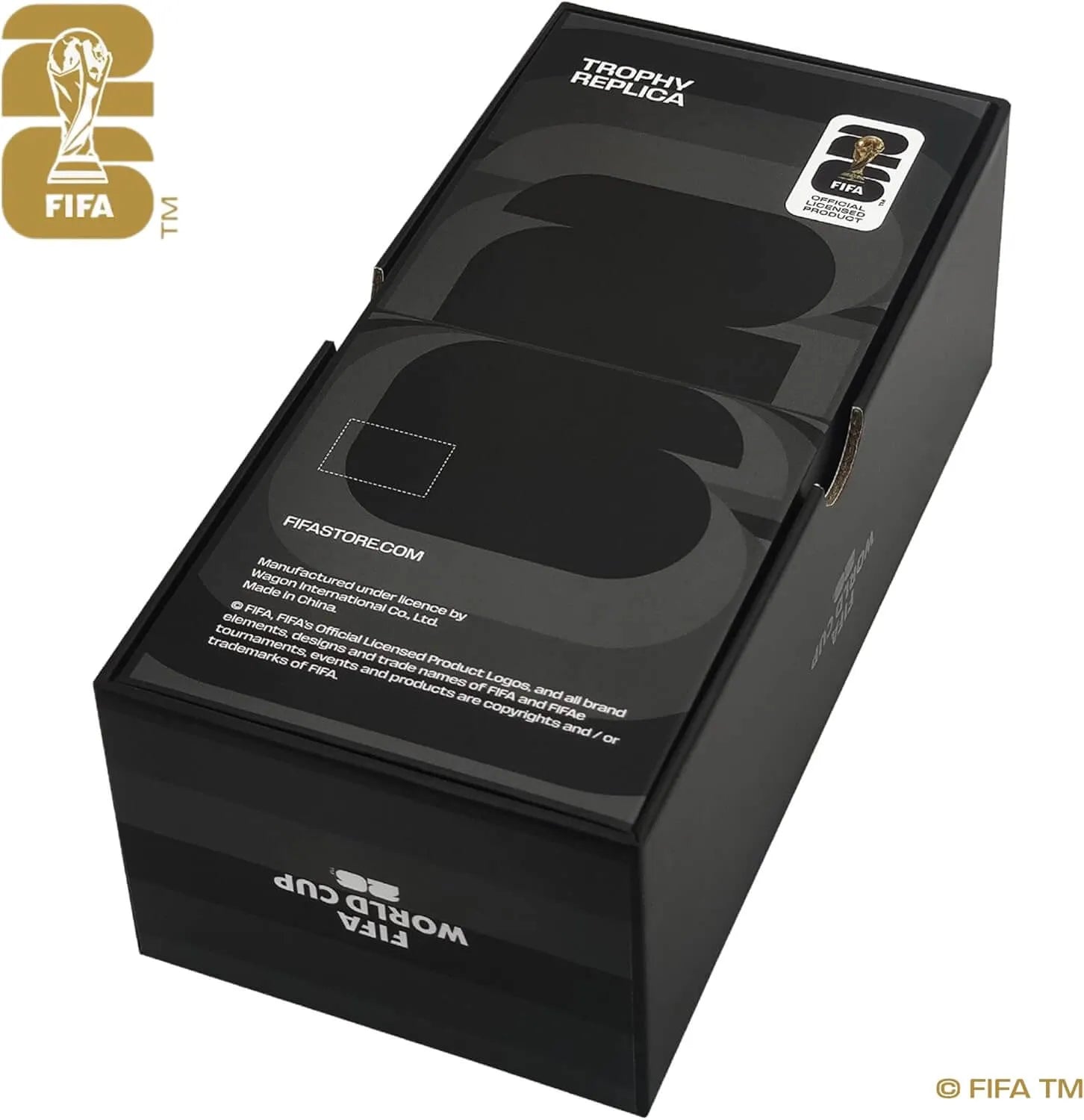 FIFA World Cup 3D 6-Inch Trophy Replica (Package - Back)