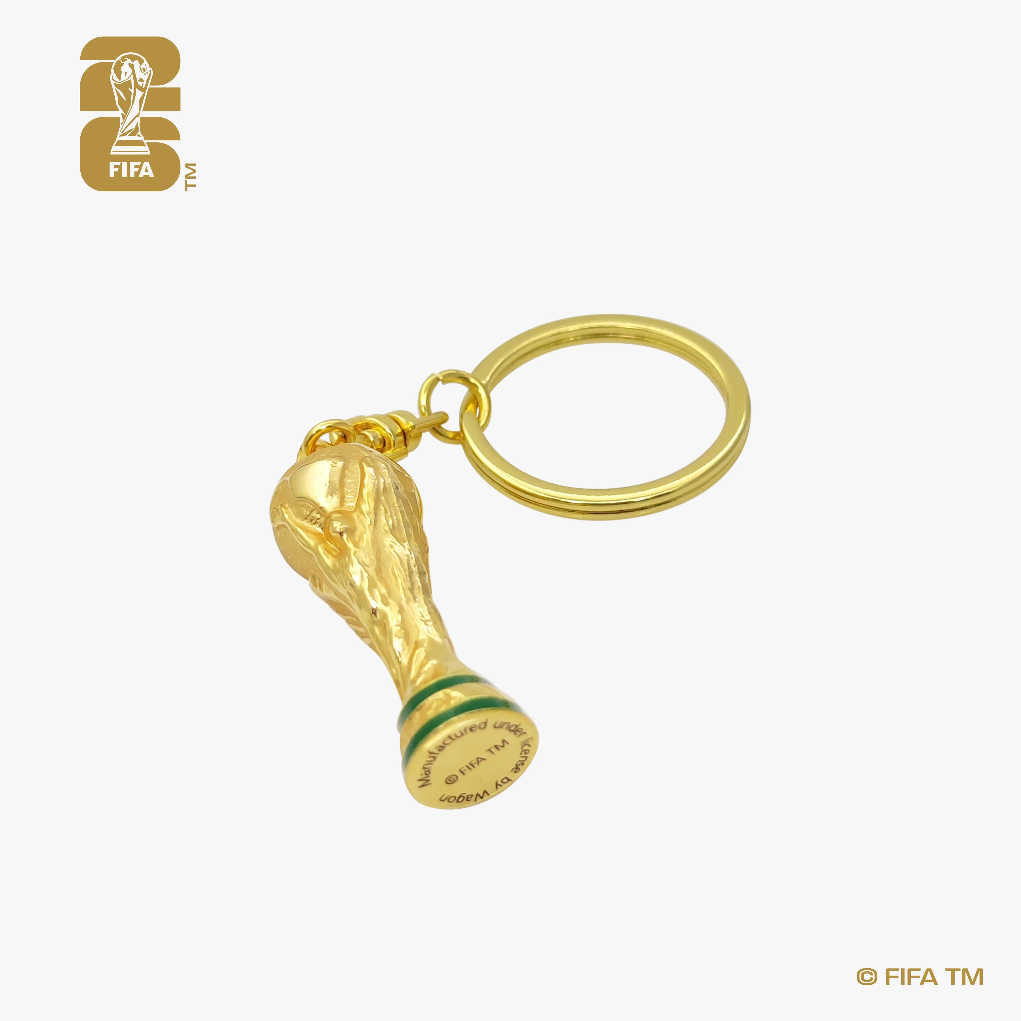 FIFA World Cup 3D Trophy Keychain (Lateral 3)