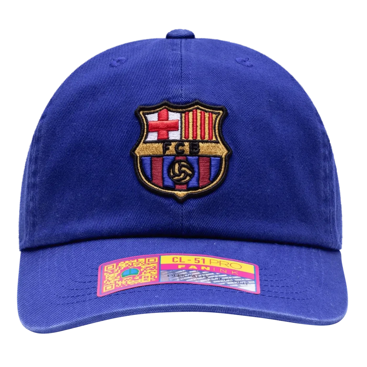 Fan Ink Collection Barcelona Bambo Classic Hat Blue (Front)