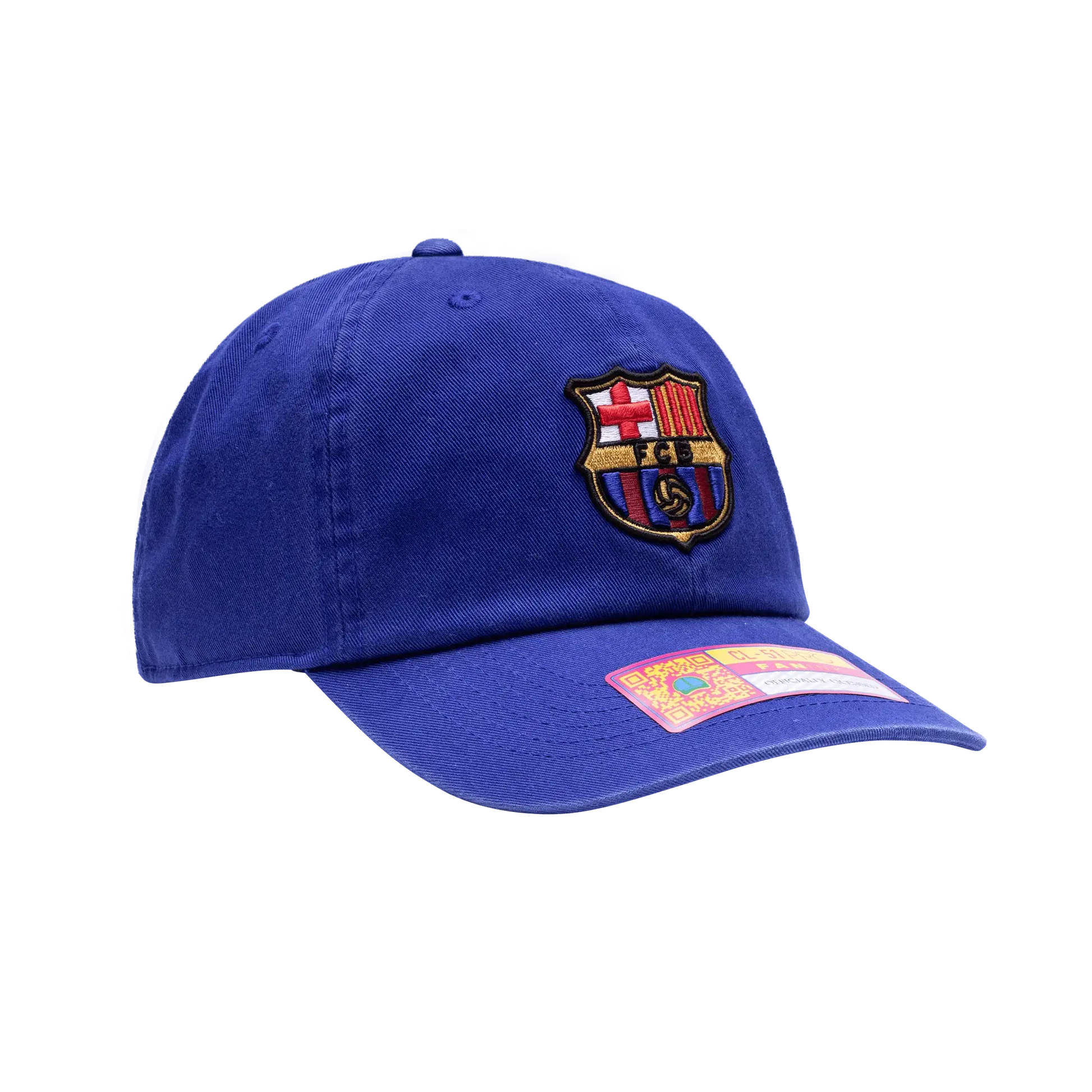 Fan Ink Collection Barcelona Bambo Classic Hat Blue (Lateral - Front 2)