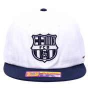 Fan Ink Collection Barcelona Swingman Wax Snapback Hat (Front)