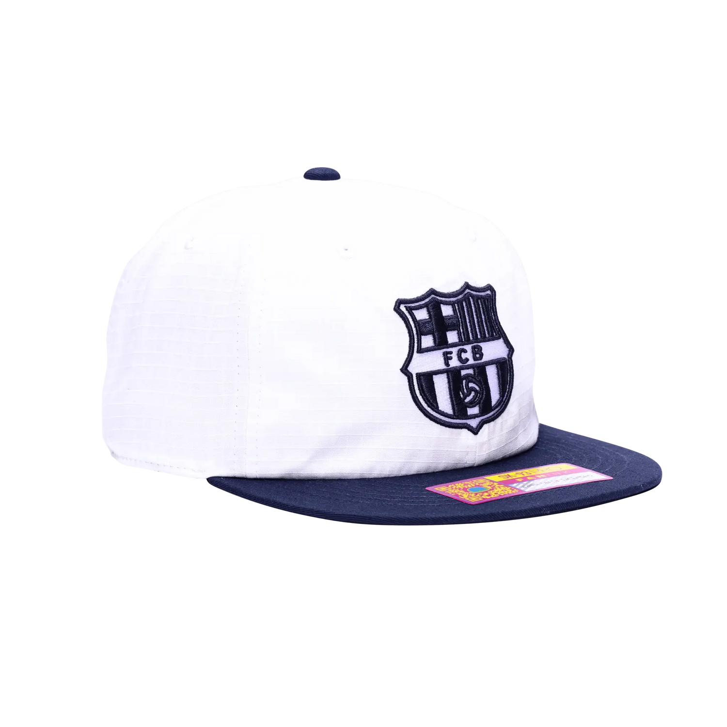 Fan Ink Collection Barcelona Swingman Wax Snapback Hat (Lateral - Front 2)