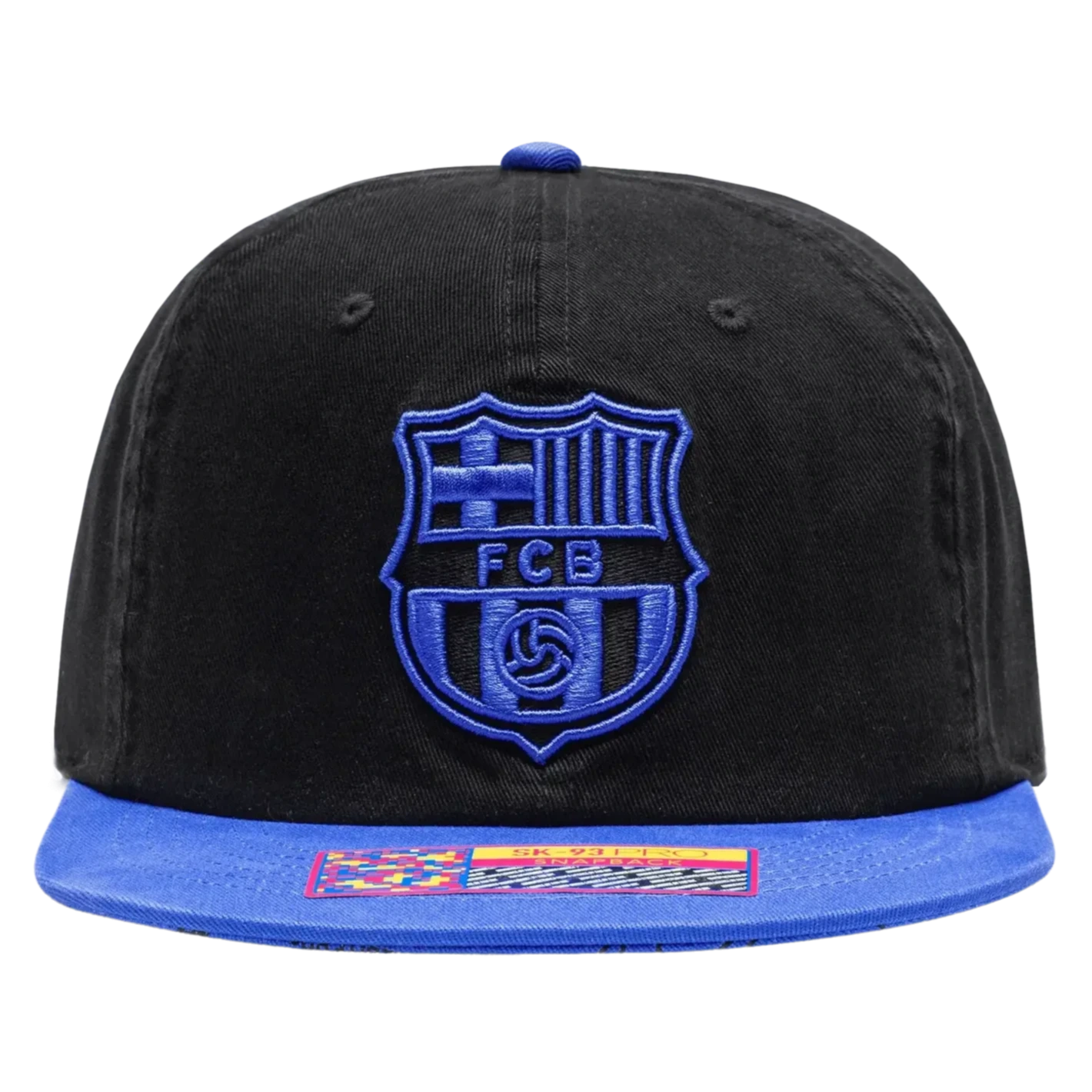 Fan Ink Collection Barcelona Wander Snapback Hat (Front)