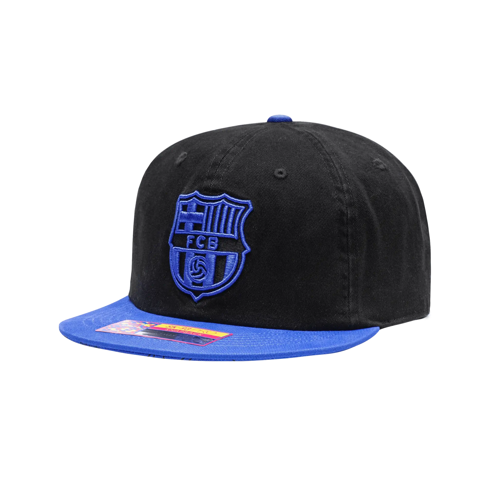 Fan Ink Collection Barcelona Wander Snapback Hat (Lateral - Side 1)