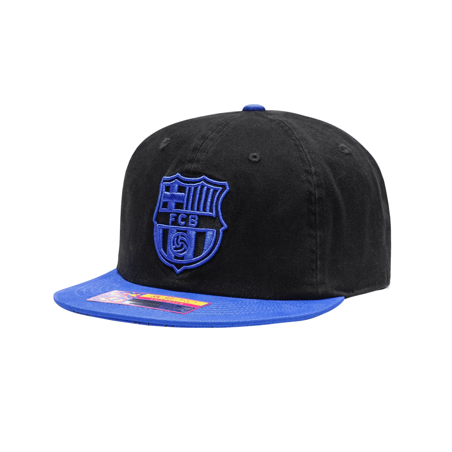 Fan Ink Collection Barcelona Wander Snapback Hat (Lateral - Side 1)