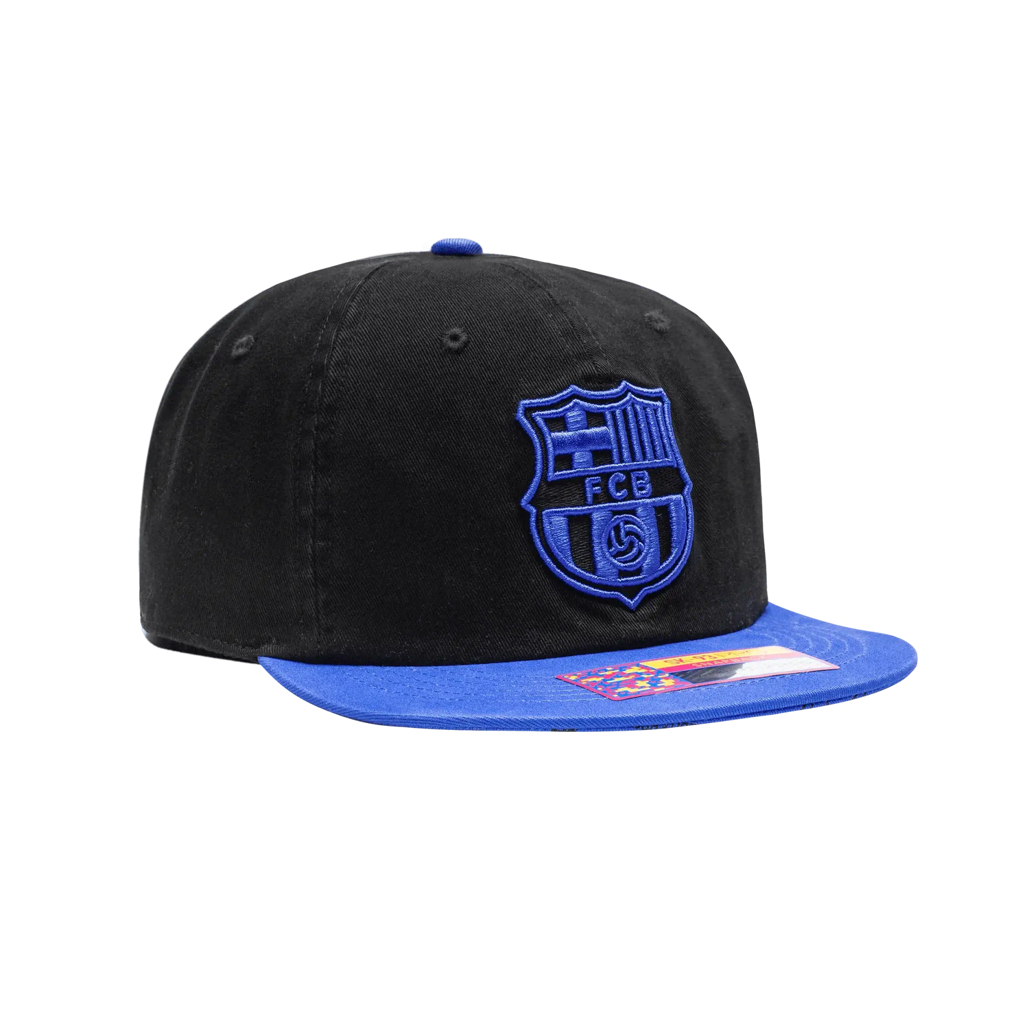 Fan Ink Collection Barcelona Wander Snapback Hat (Lateral - Side 2)