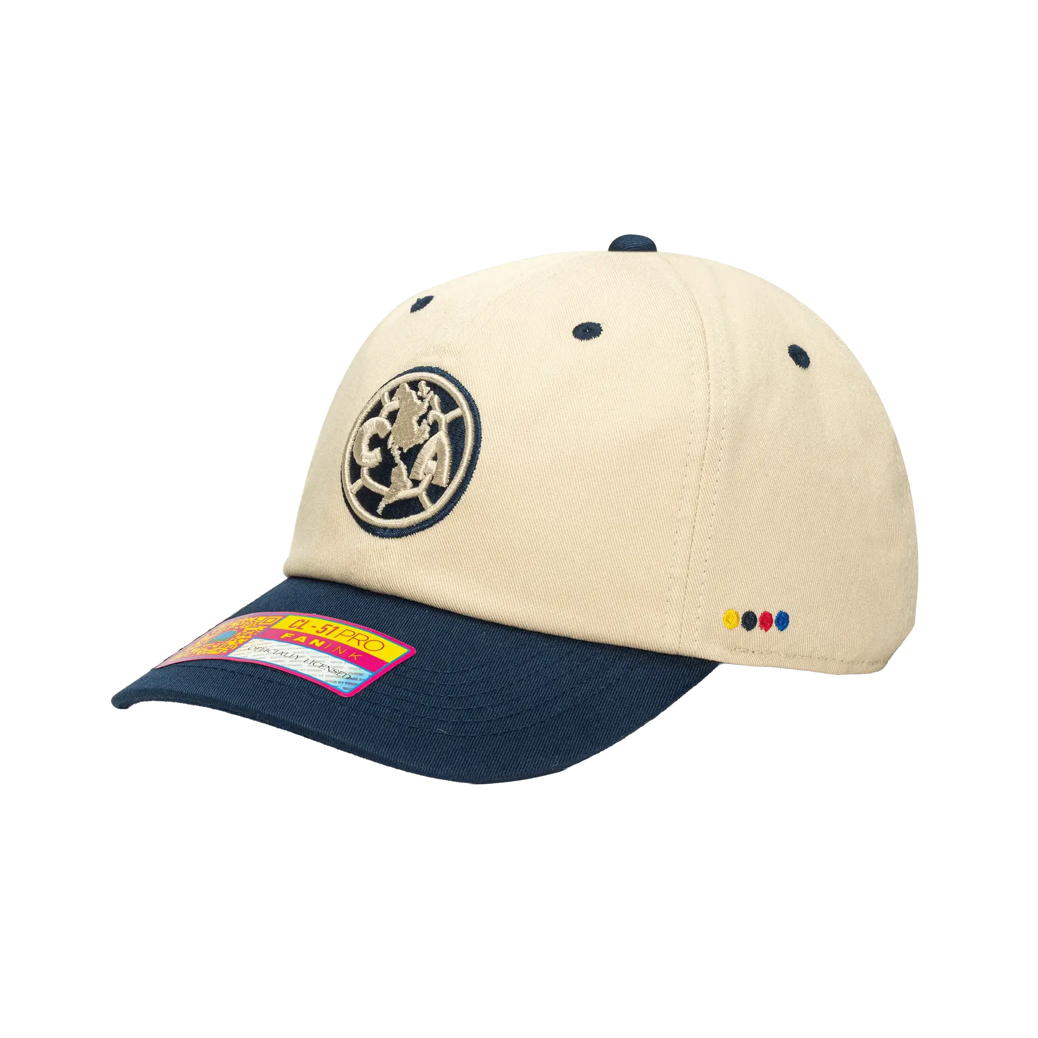 Fan Ink Collection Club America Ocean Drive Hat (Lateral - Front 1)