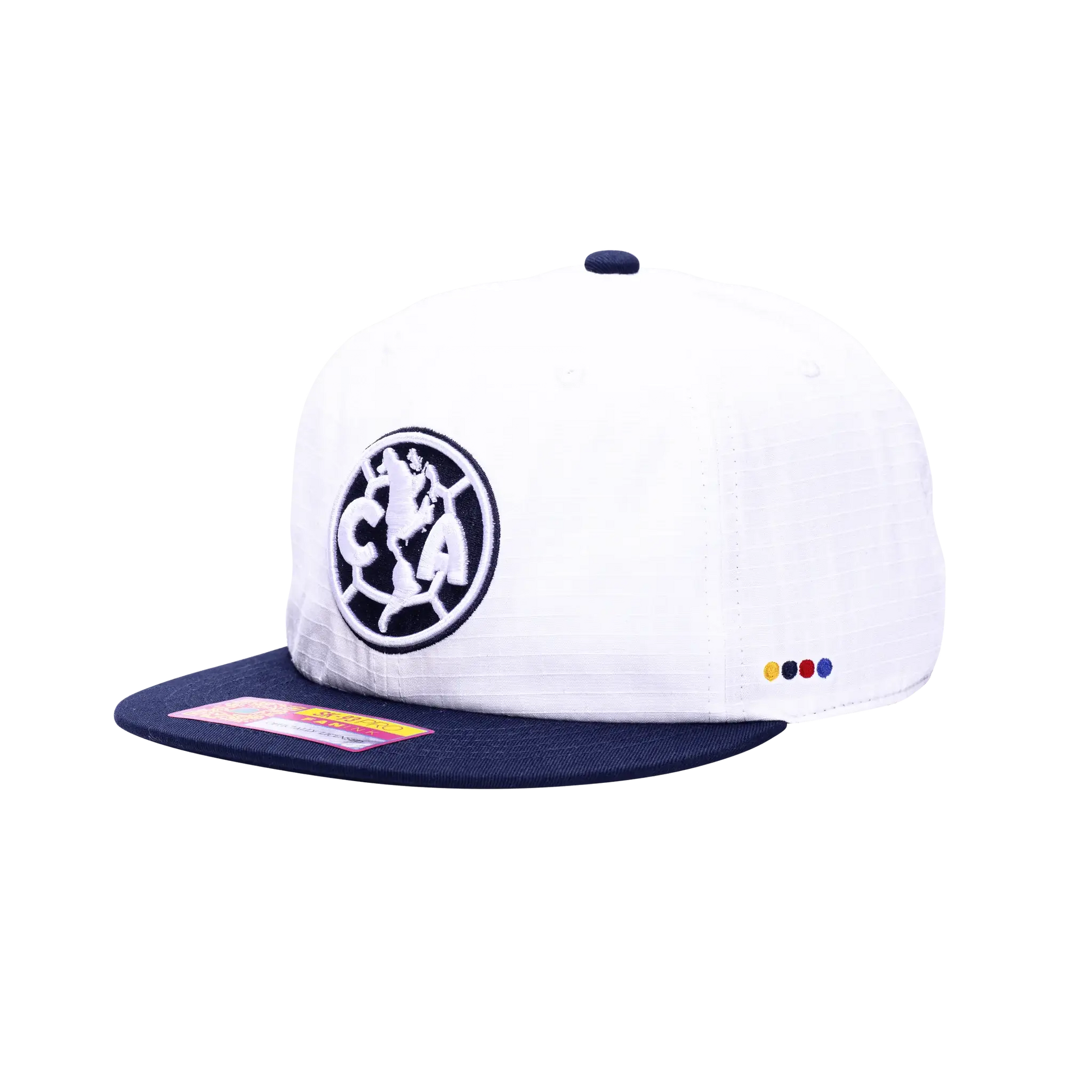 Fan Ink Collection Club America Swingman Wax Snapback Hat (Lateral - Front 1)