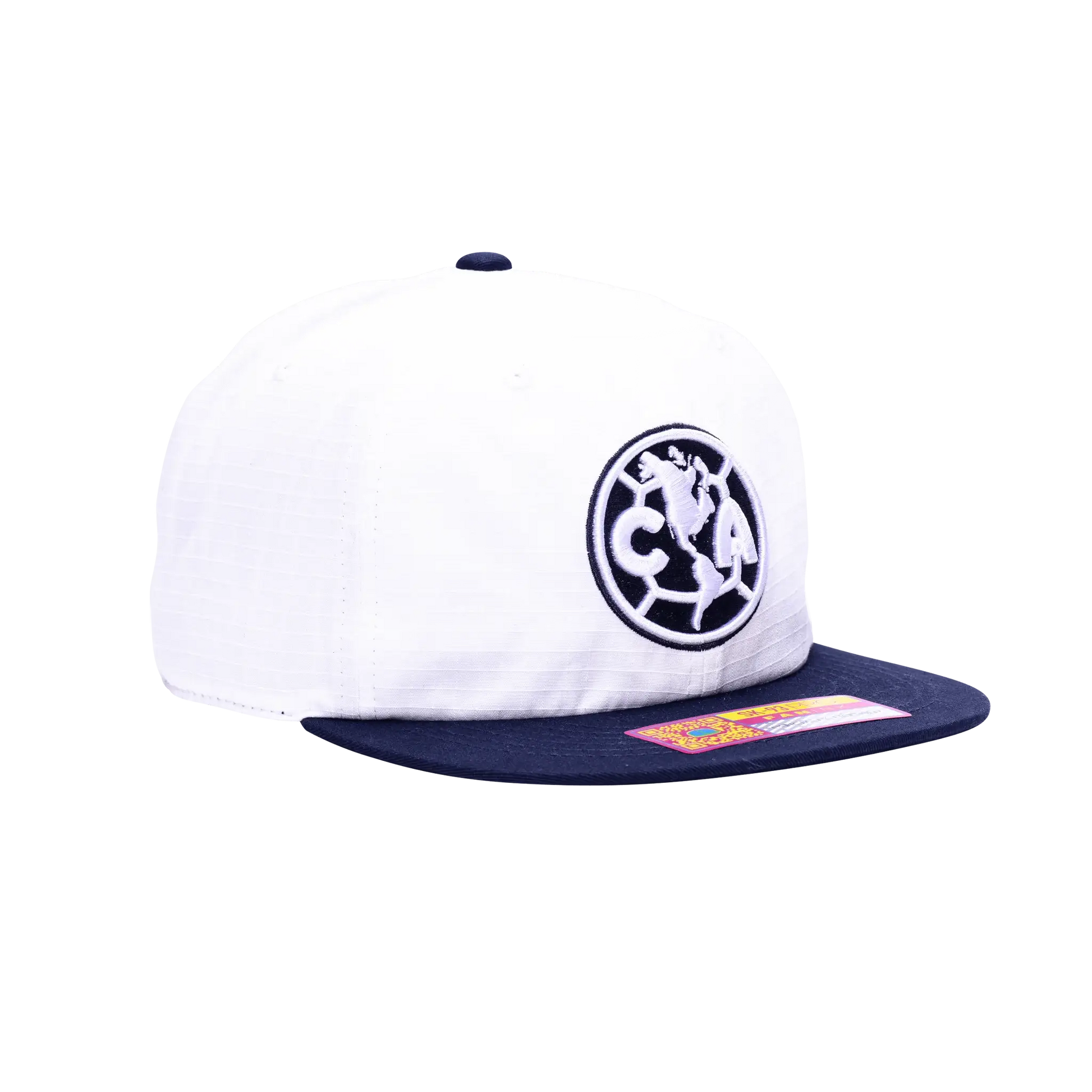 Fan Ink Collection Club America Swingman Wax Snapback Hat (Lateral - Front 2)