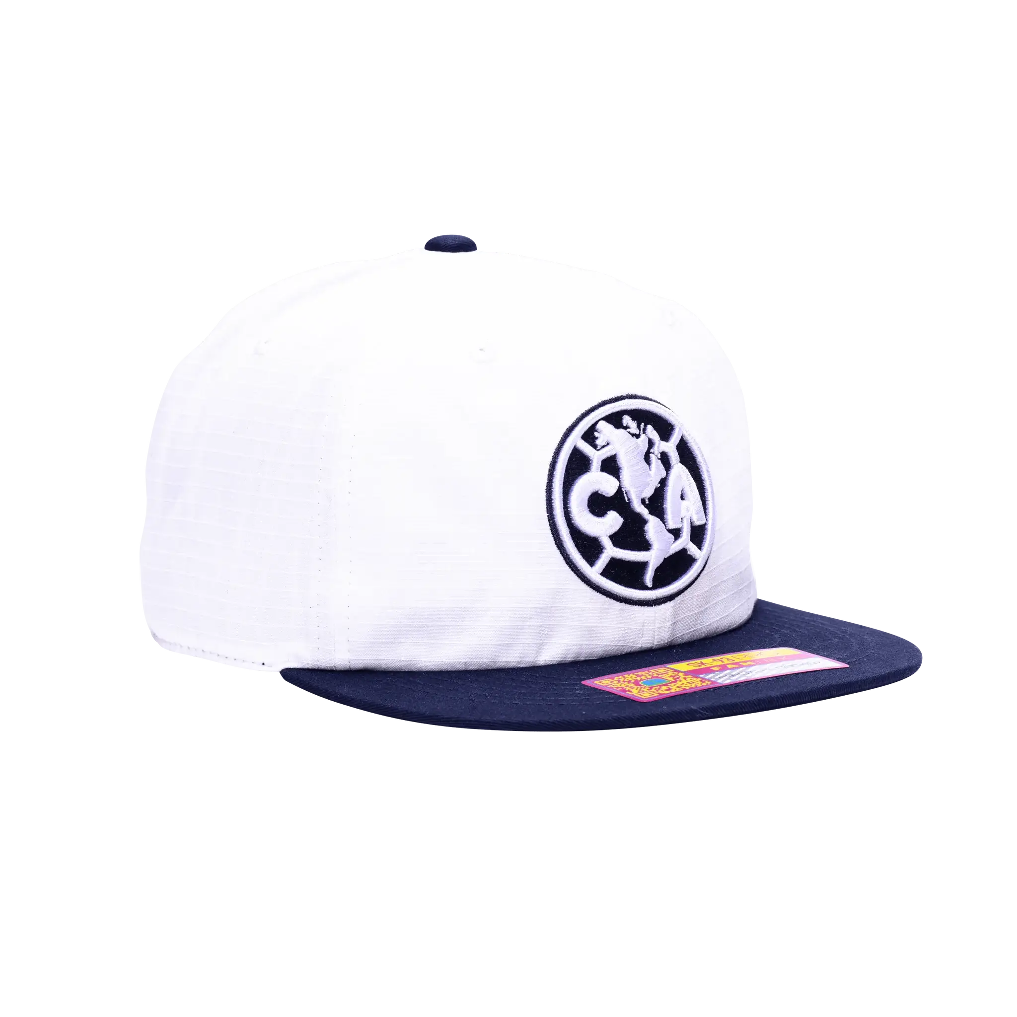 Fan Ink Collection Club America Swingman Wax Snapback Hat (Lateral - Front 2)