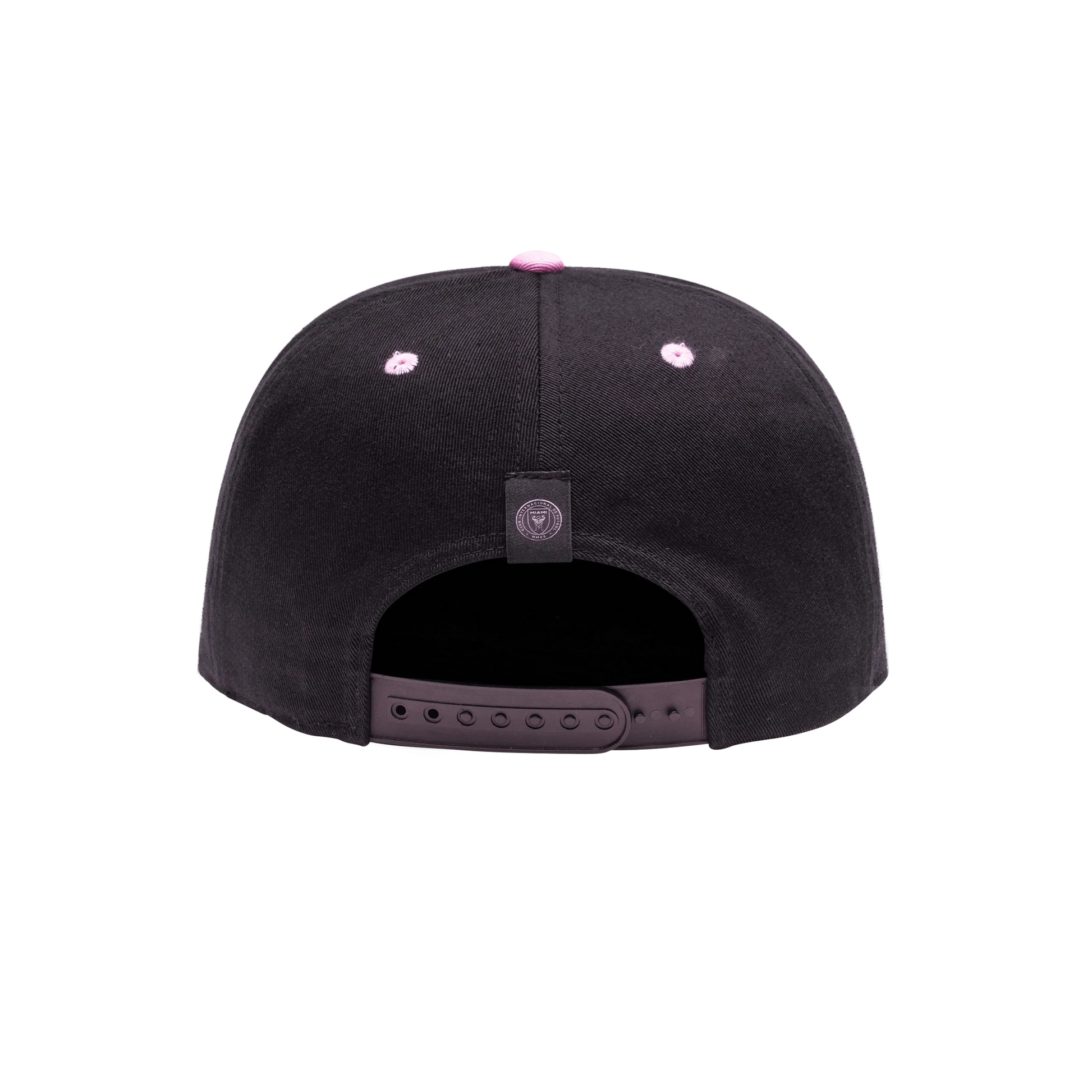 Fan Ink Collection Inter Miami Bankroll City Snapback Hat (Back)
