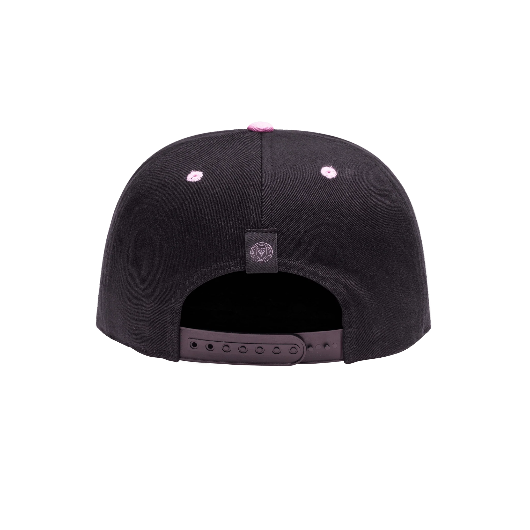 Fan Ink Collection Inter Miami Bankroll City Snapback Hat (Back)