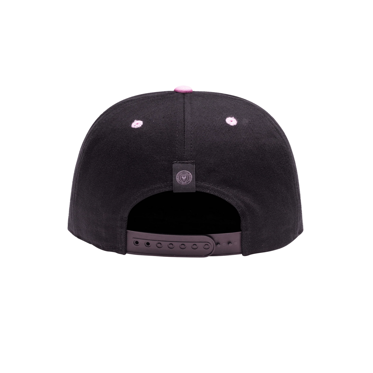 Fan Ink Collection Inter Miami Bankroll City Snapback Hat (Back)