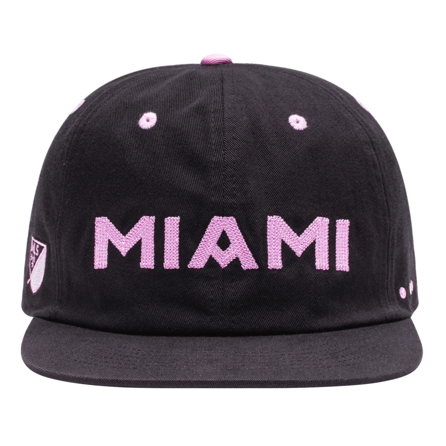 Fan Ink Collection Inter Miami Bankroll City Snapback Hat (Front)