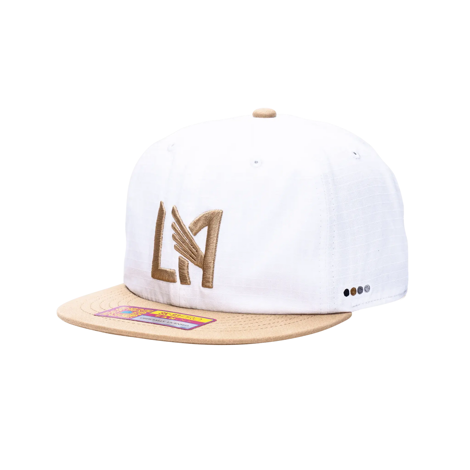 Fan Ink Collection LAFC Swingman Wax Snapback Hat (Lateral - Front 1)