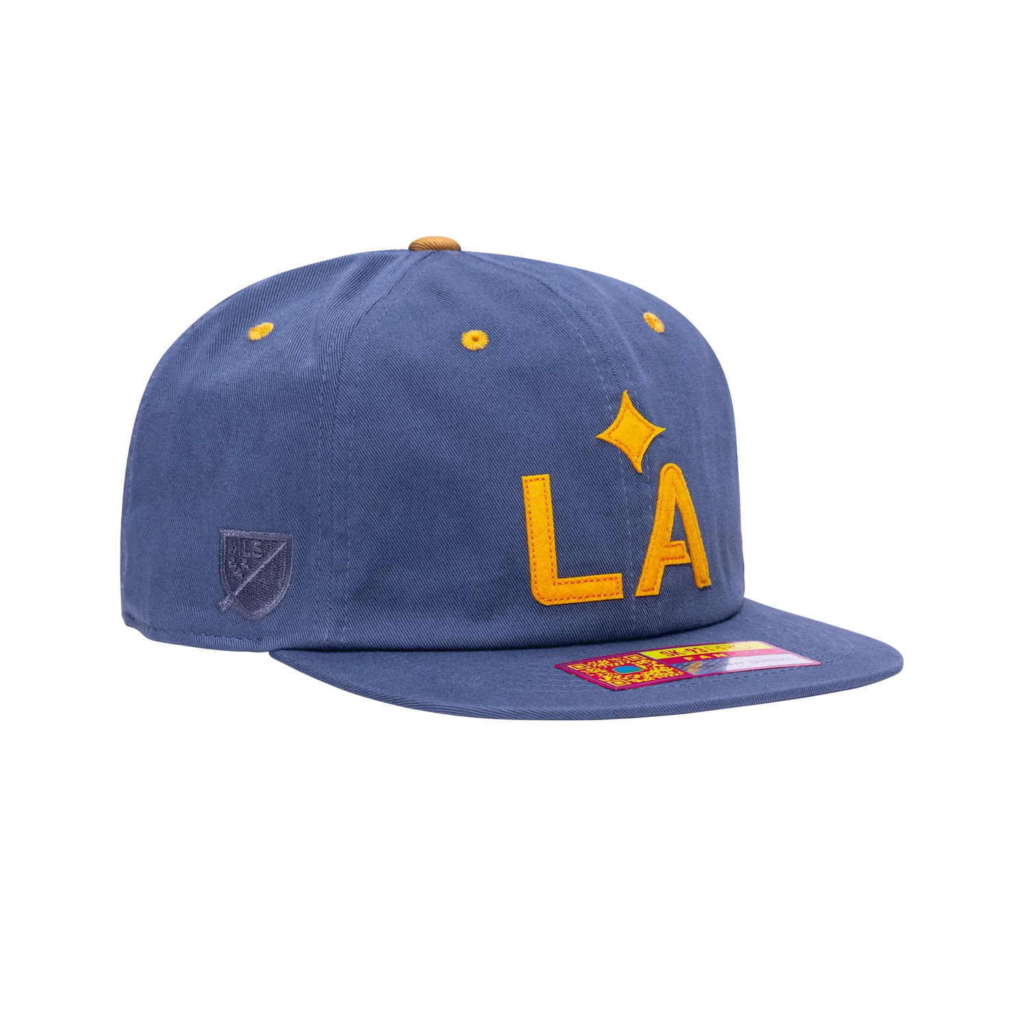 Fan Ink Collection LA Galaxy Bankroll Coral Snapback Hat (Lateral - Front 2)