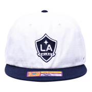 Fan Ink Collection LA Galaxy Swingman Wax Snapback Hat (Front)