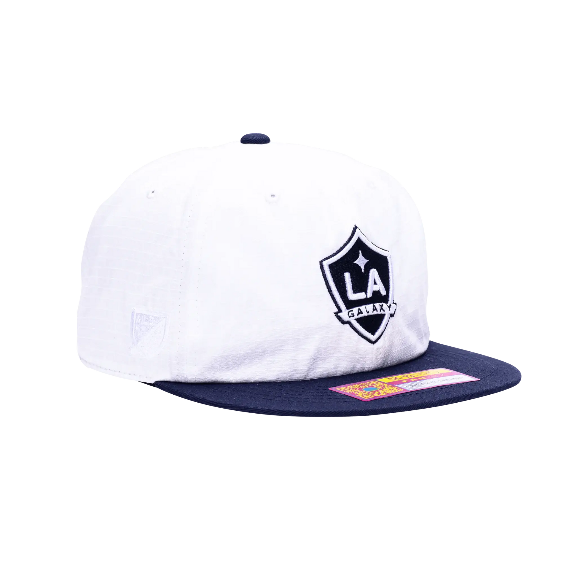 Fan Ink Collection LA Galaxy Swingman Wax Snapback Hat (Lateral - Front 2)