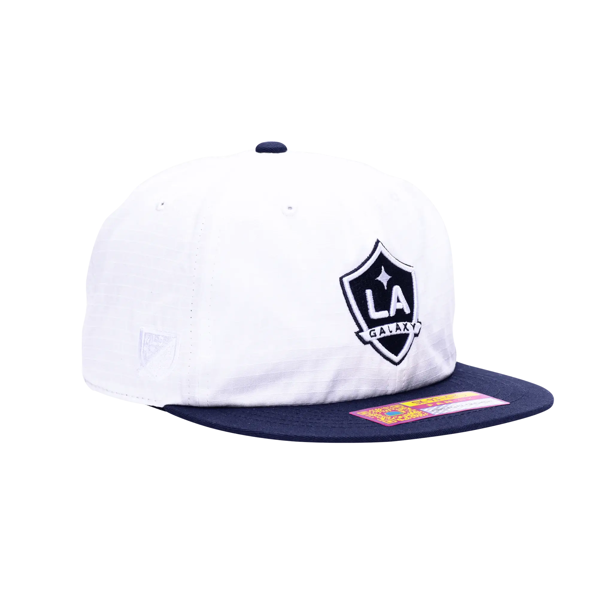 Fan Ink Collection LA Galaxy Swingman Wax Snapback Hat (Lateral - Front 2)
