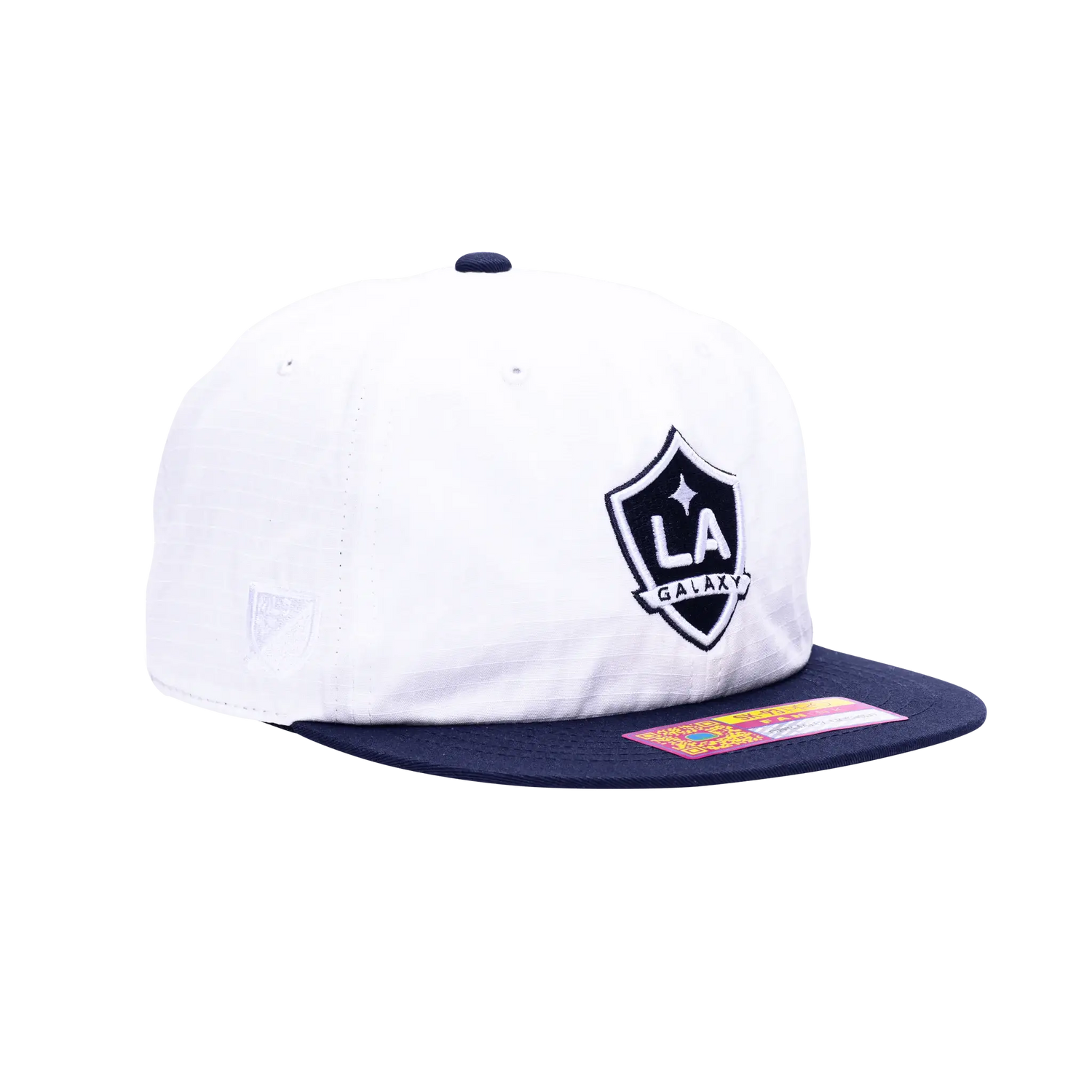 Fan Ink Collection LA Galaxy Swingman Wax Snapback Hat (Lateral - Front 2)