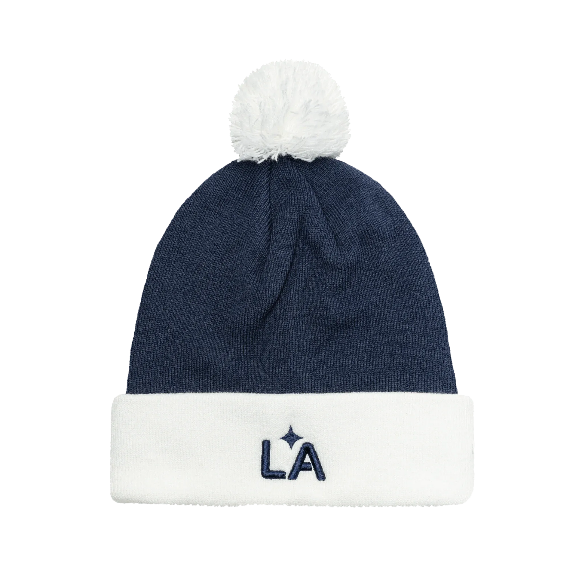Fan Ink Collection LA Galaxy Uptown Shore Beanie (Front)