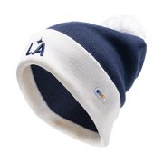Fan Ink Collection LA Galaxy Uptown Shore Beanie (Lateral - Front)