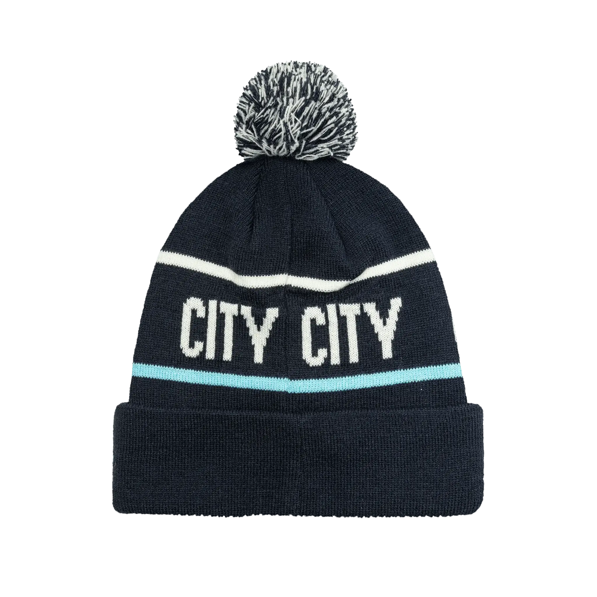 Fan Ink Collection Manchester City Beyond The Noise Beanie (Back)
