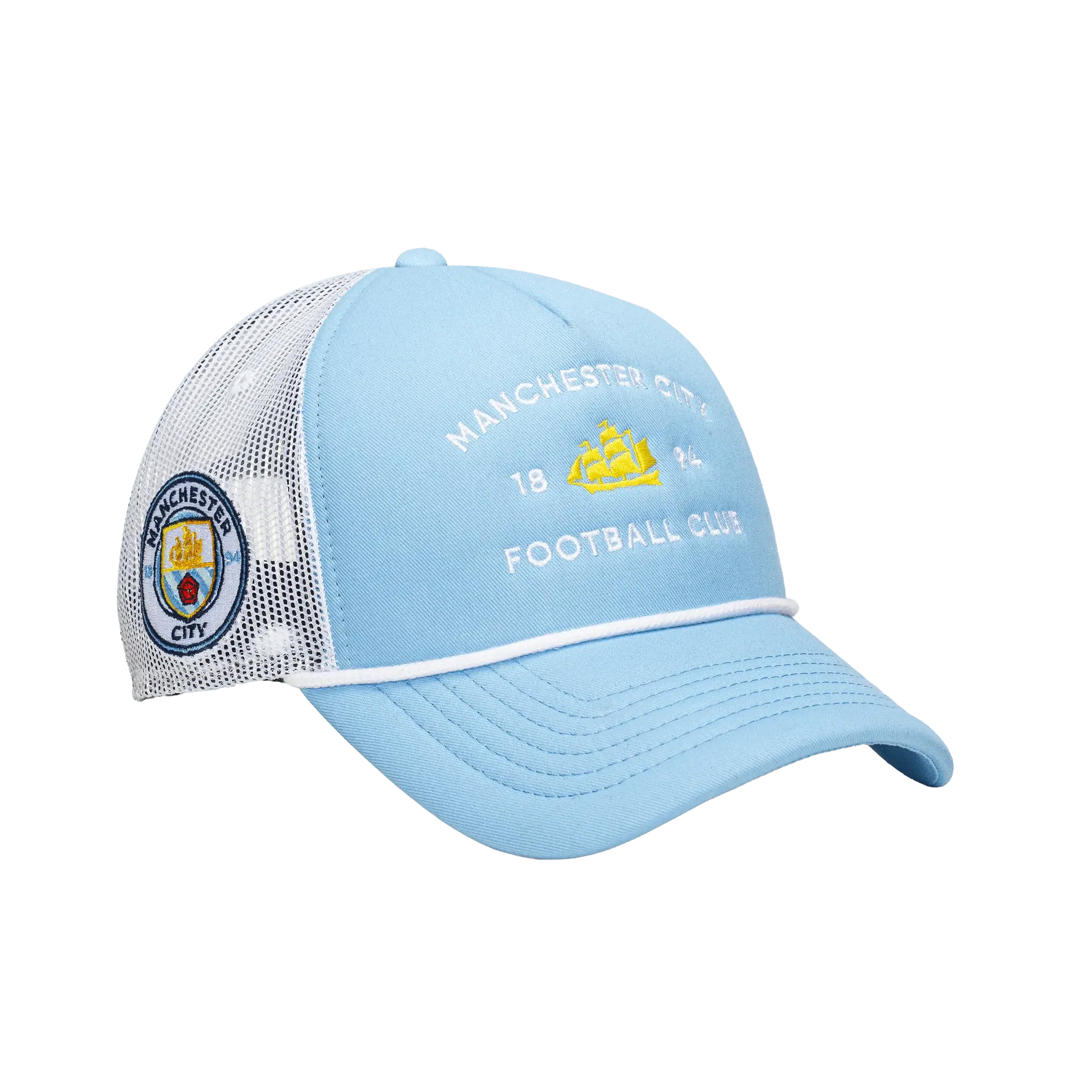 Fan Ink Collection Manchester City Free Rider Hat (Lateral - Front 2)