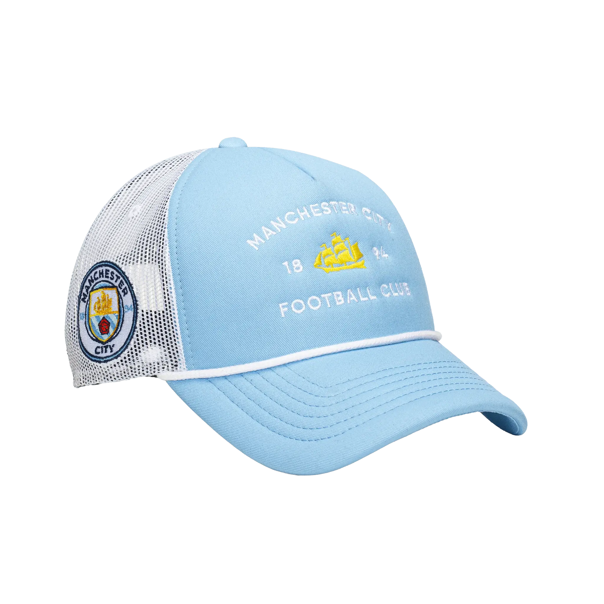 Fan Ink Collection Manchester City Free Rider Hat (Lateral - Front 2)