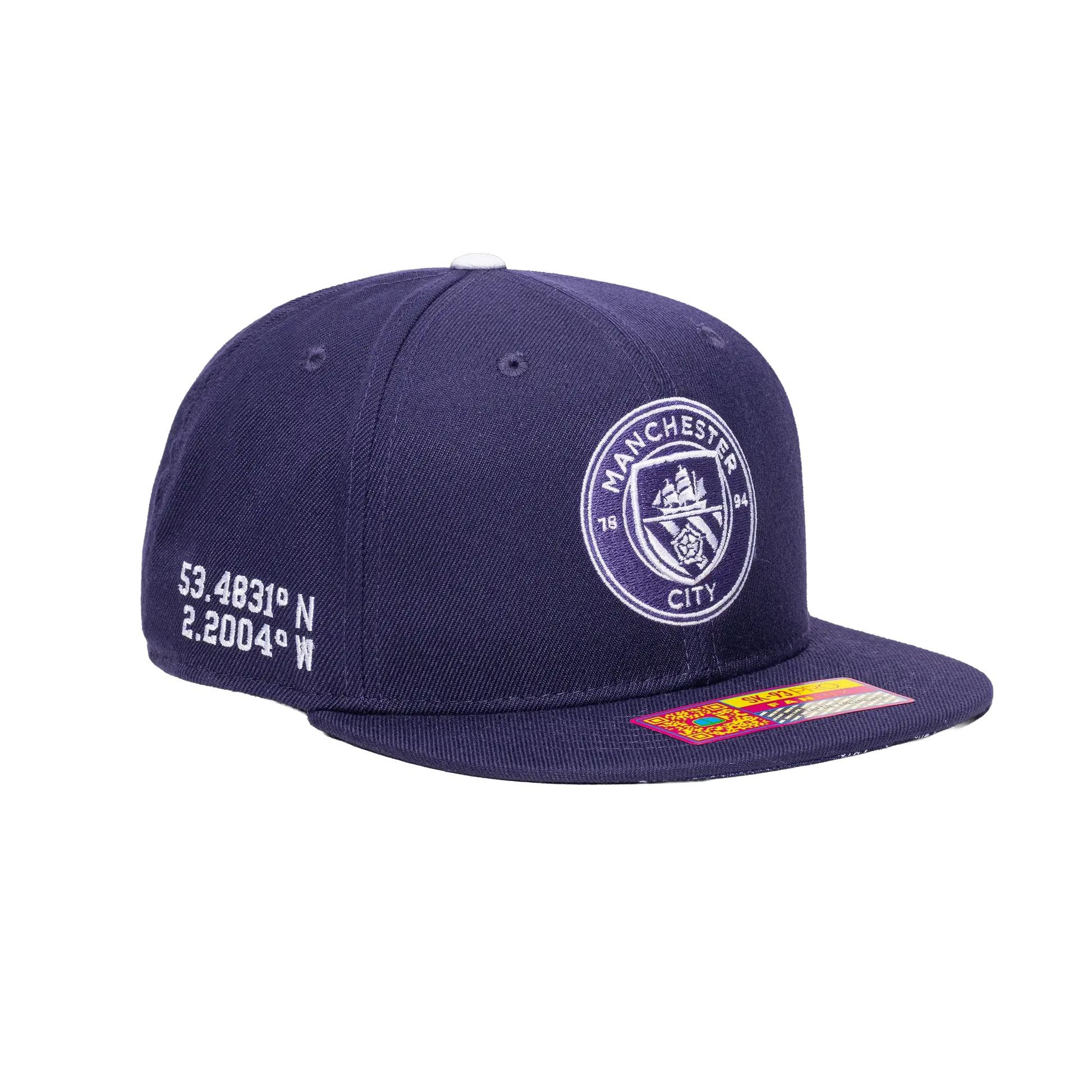 Fan Ink Collection Manchester City Locale 2 Hat (Lateral - Front 2)