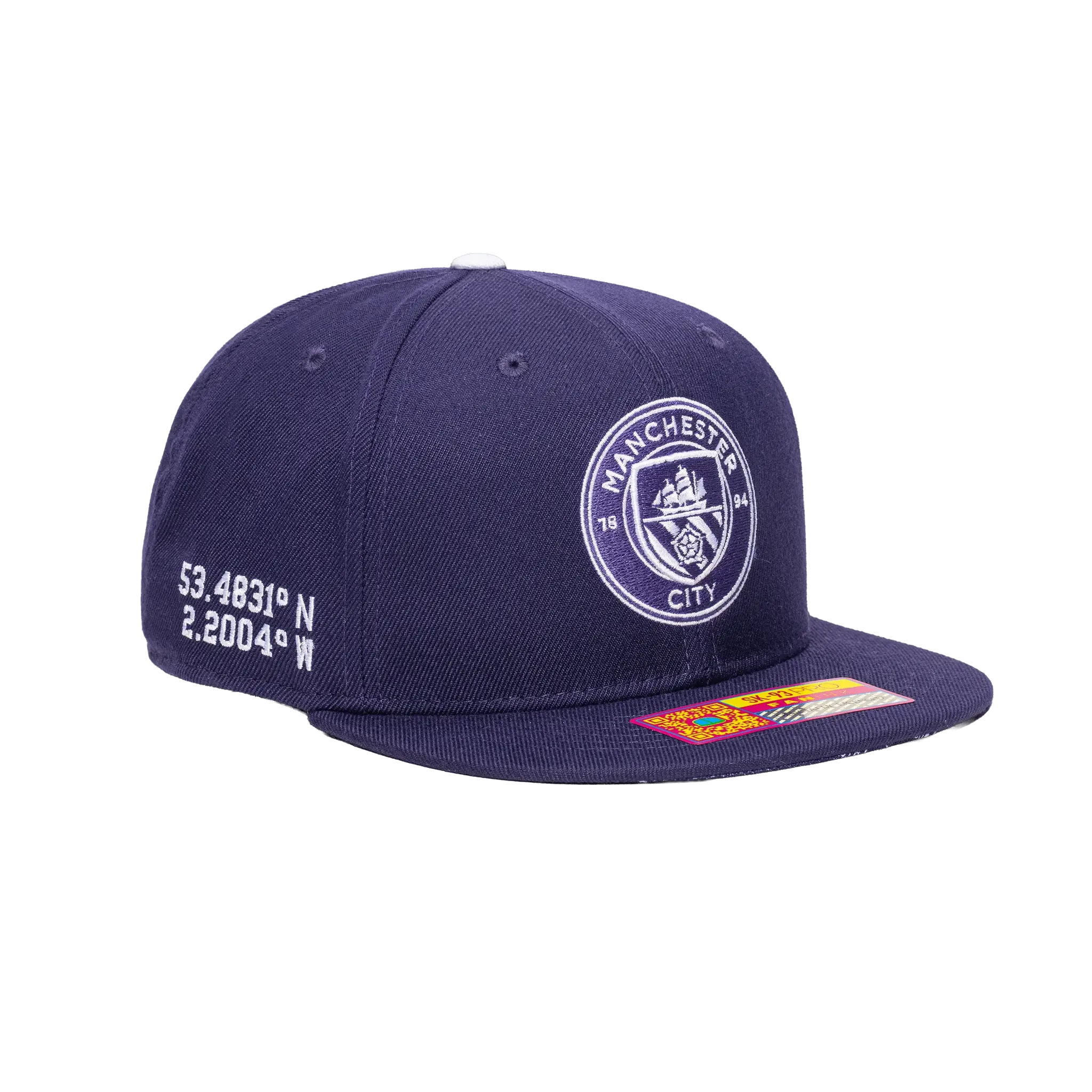 Fan Ink Collection Manchester City Locale 2 Hat (Lateral - Front 2)