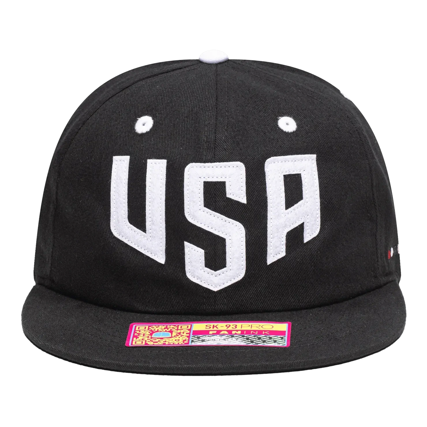 Fan Ink Collection USA Bankroll Snapback Hat (Front)