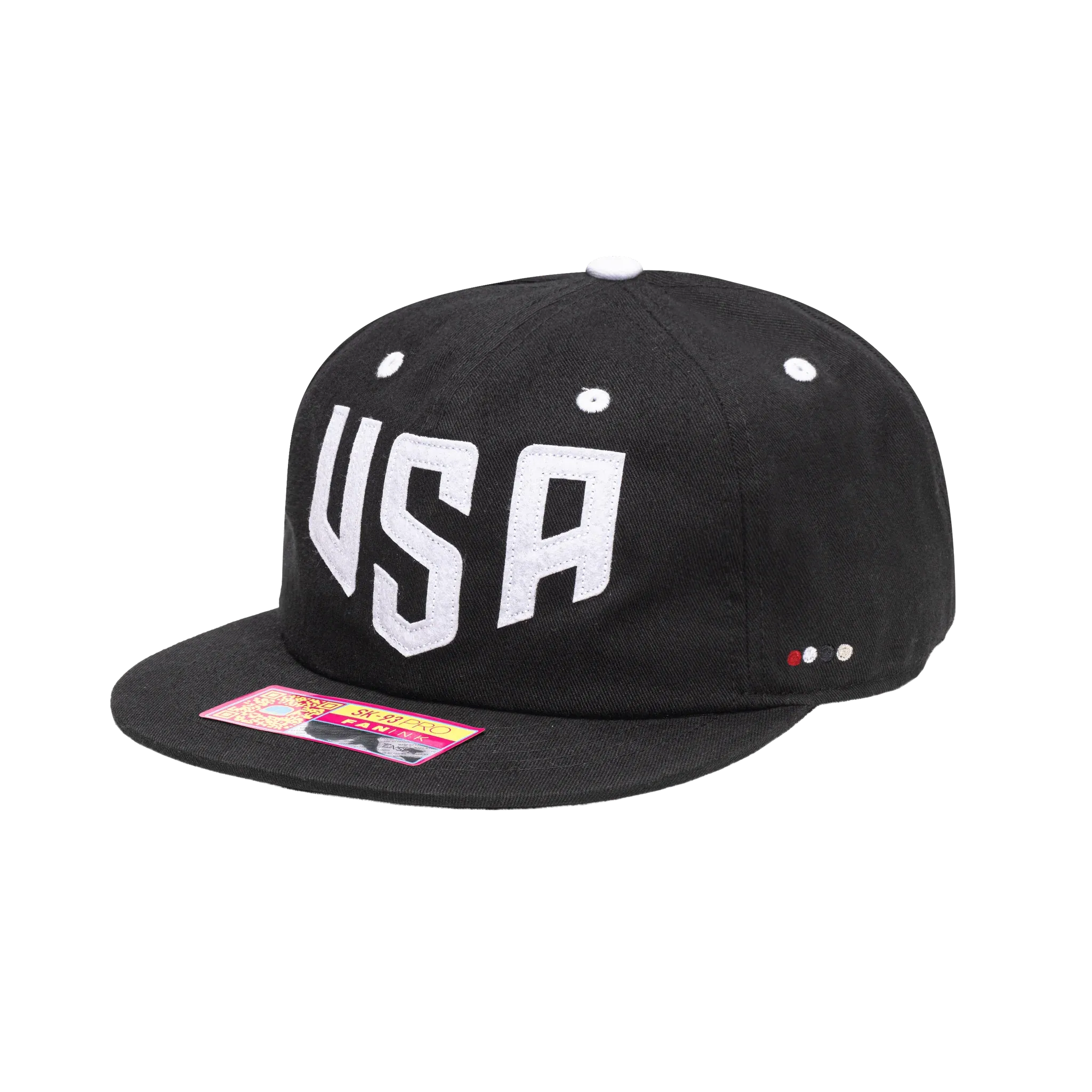 Fan Ink Collection USA Bankroll Snapback Hat (Lateral - Front 1)