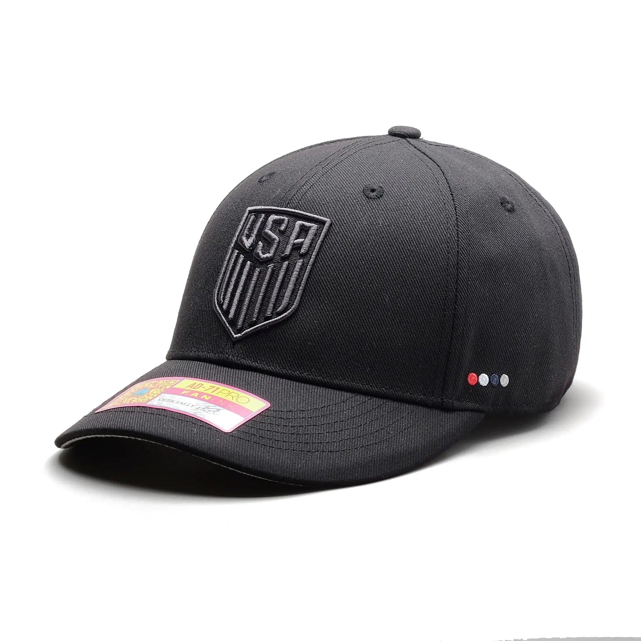Fan Ink Collection USA Dusk Adjustable Hat (Lateral - Front 1)