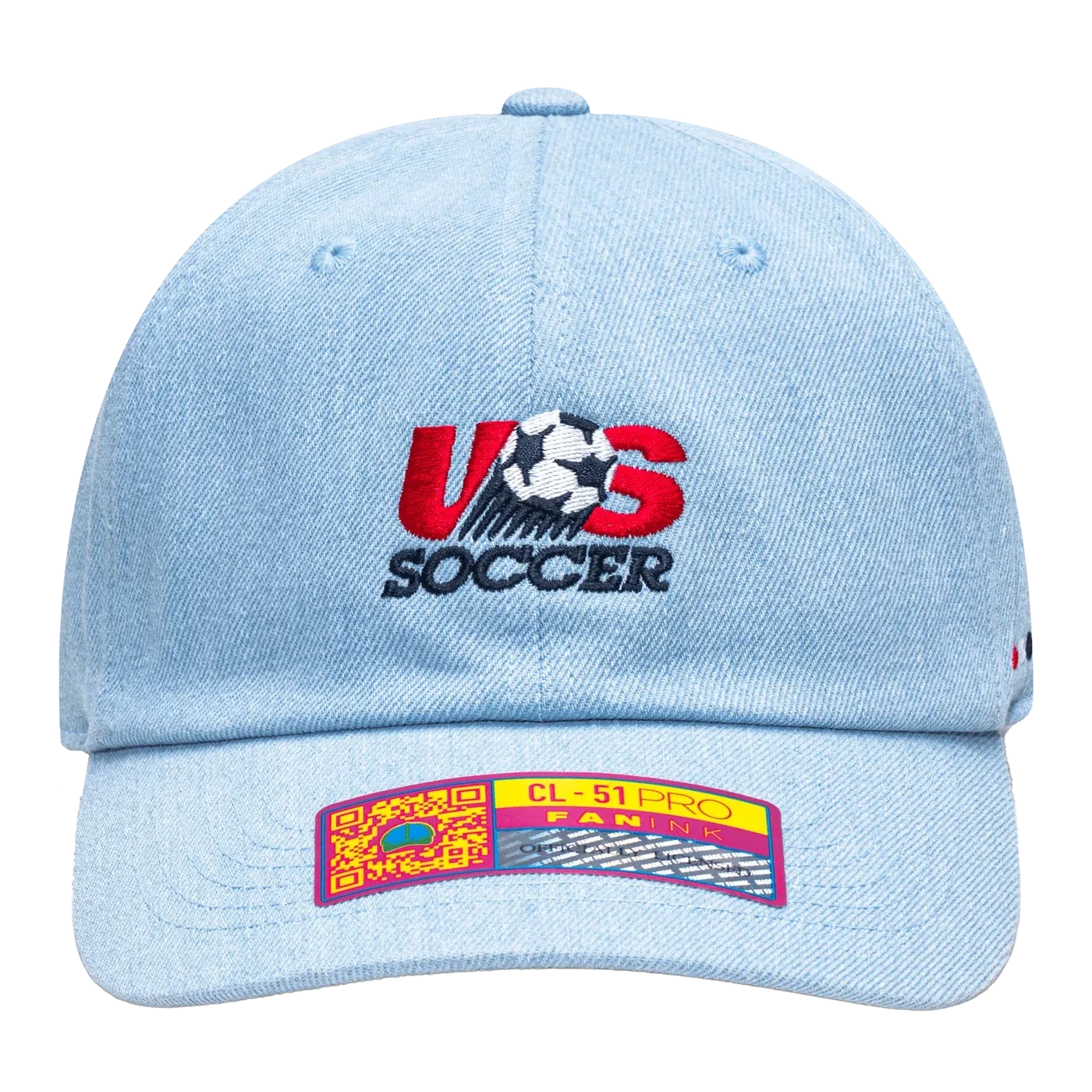 Fan Ink Collection USA Soccer "Making History" Adjustable Hat (Front)