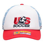 Fan Ink Collection USA Soccer "Making History" Trucker Hat (Front)