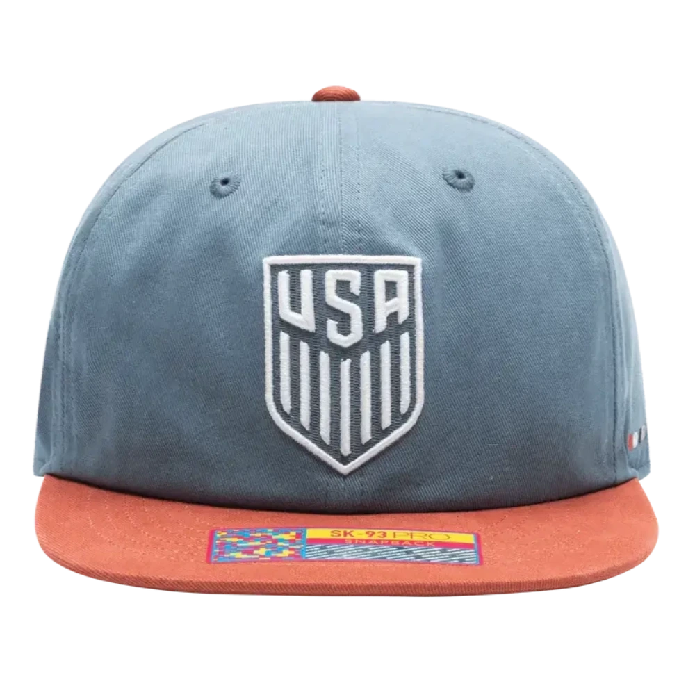 Fan Ink Collection USA Swingman Snapback Hat (Front)