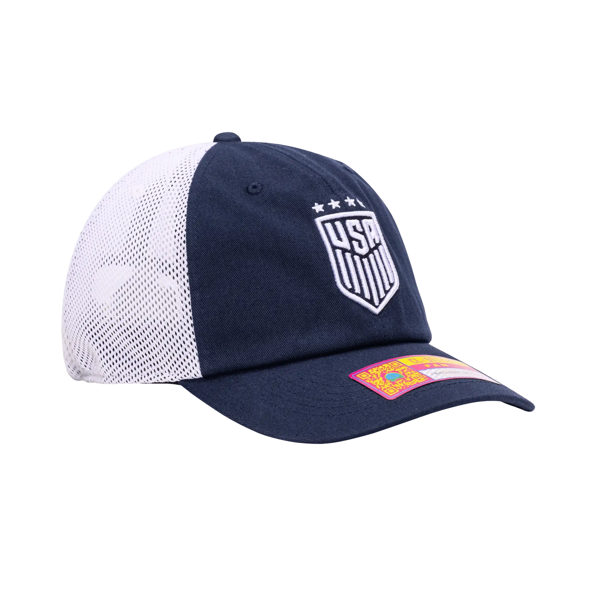 Fan Ink Collection USWNT Aerial Adjustable Hat (Lateral - Front 2)