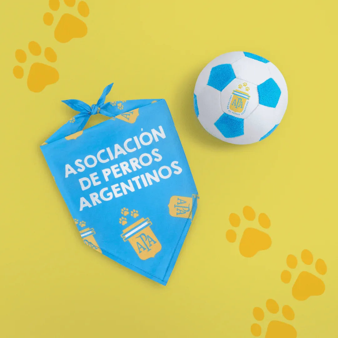 Floofball Argentina Dog Bandana Blue (Promo)