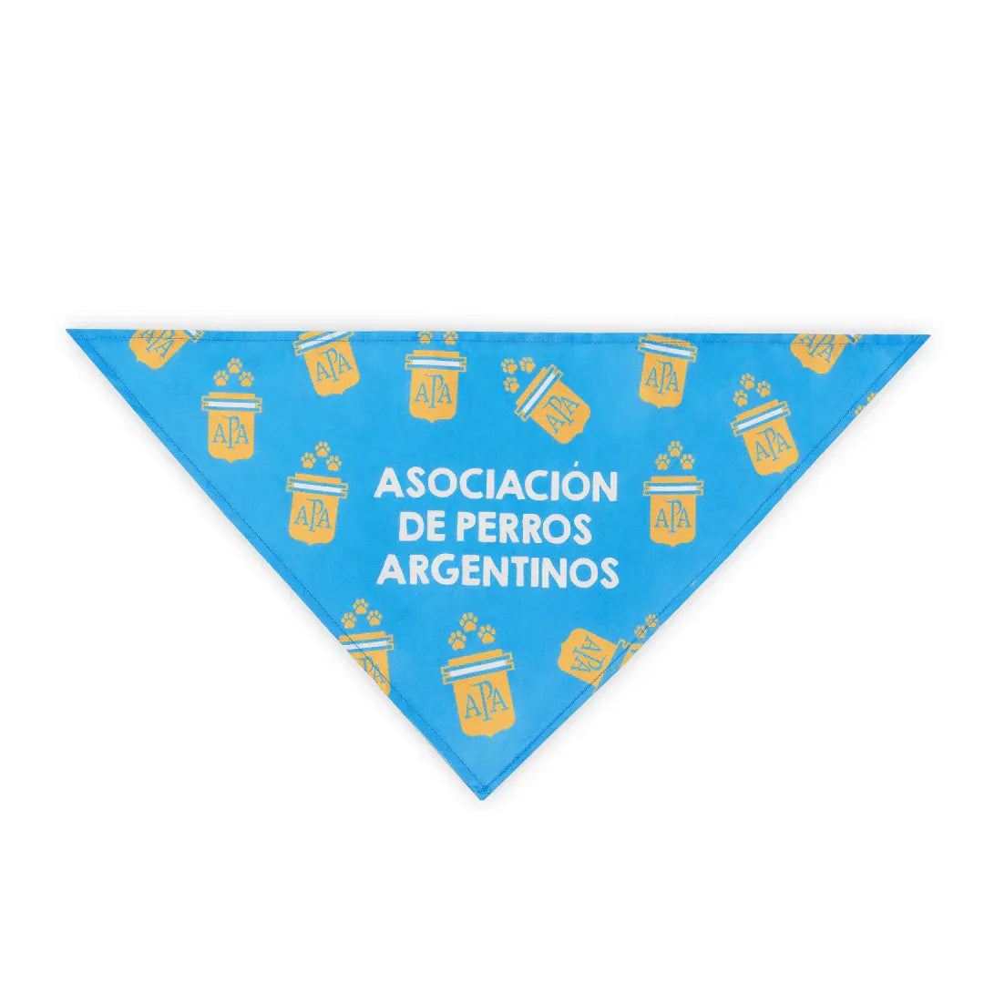 Floofball Argentina Dog Bandana Blue (Untied)