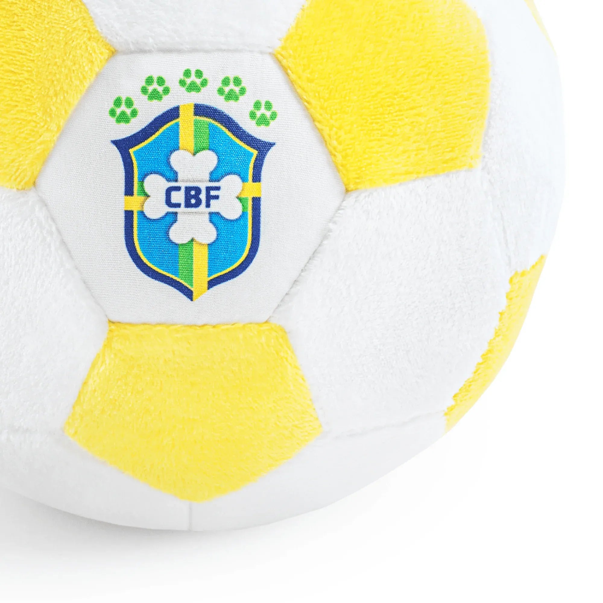 Floofball Barkzil Plush Soccer Ball - Dog Toy (Detail 1)