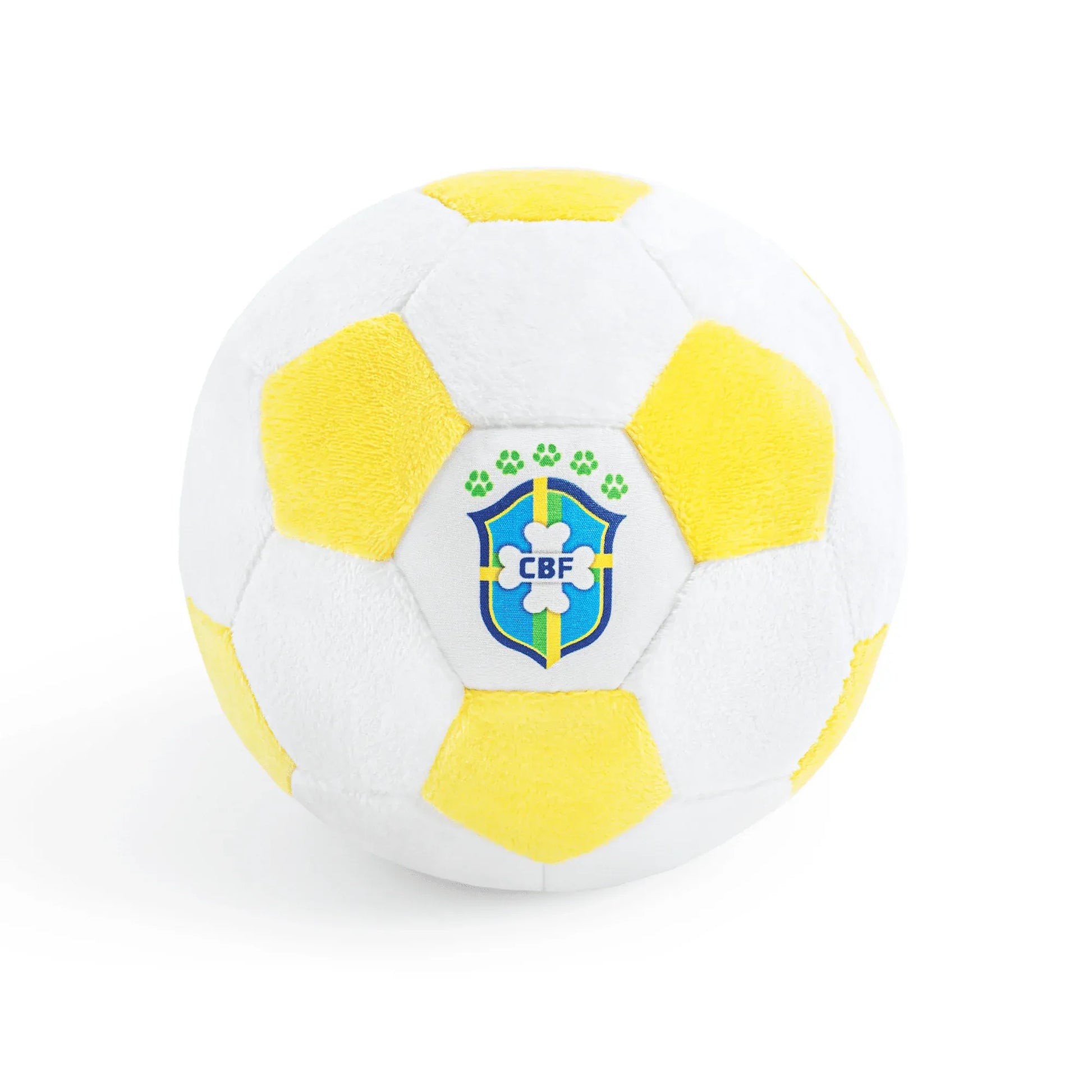 Floofball Barkzil Plush Soccer Ball - Dog Toy (Front)