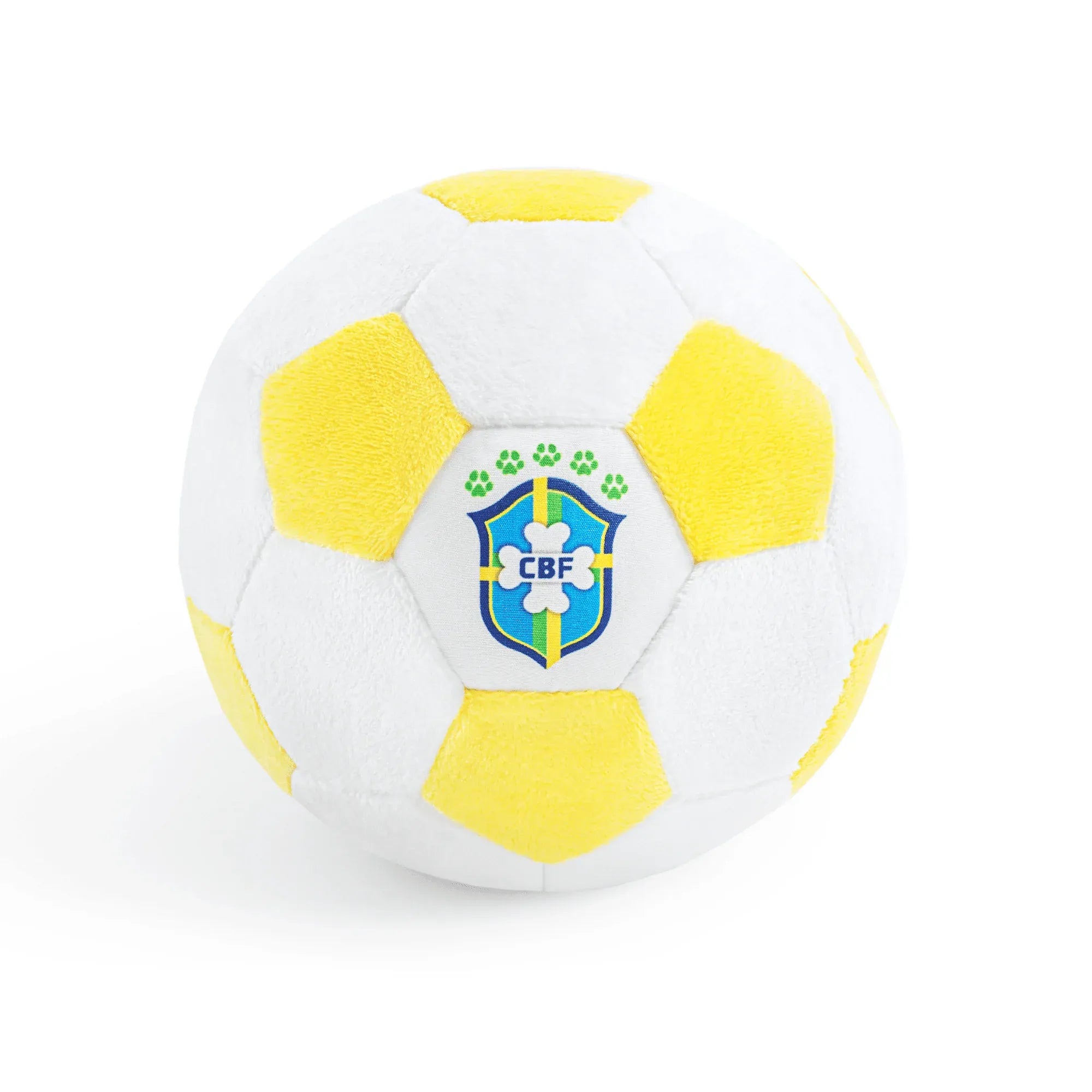 Floofball Barkzil Plush Soccer Ball - Dog Toy (Front)