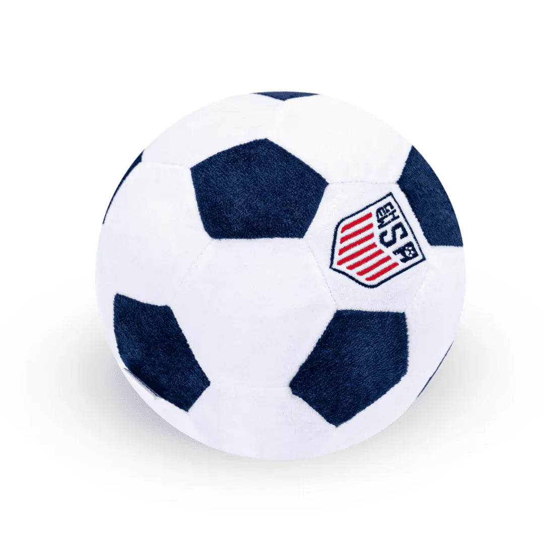 Floofball ChewSA Plush Soccer Ball  Dog Toy (Back)