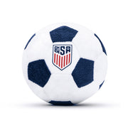 Floofball ChewSA Plush Soccer Ball  Dog Toy (Front)