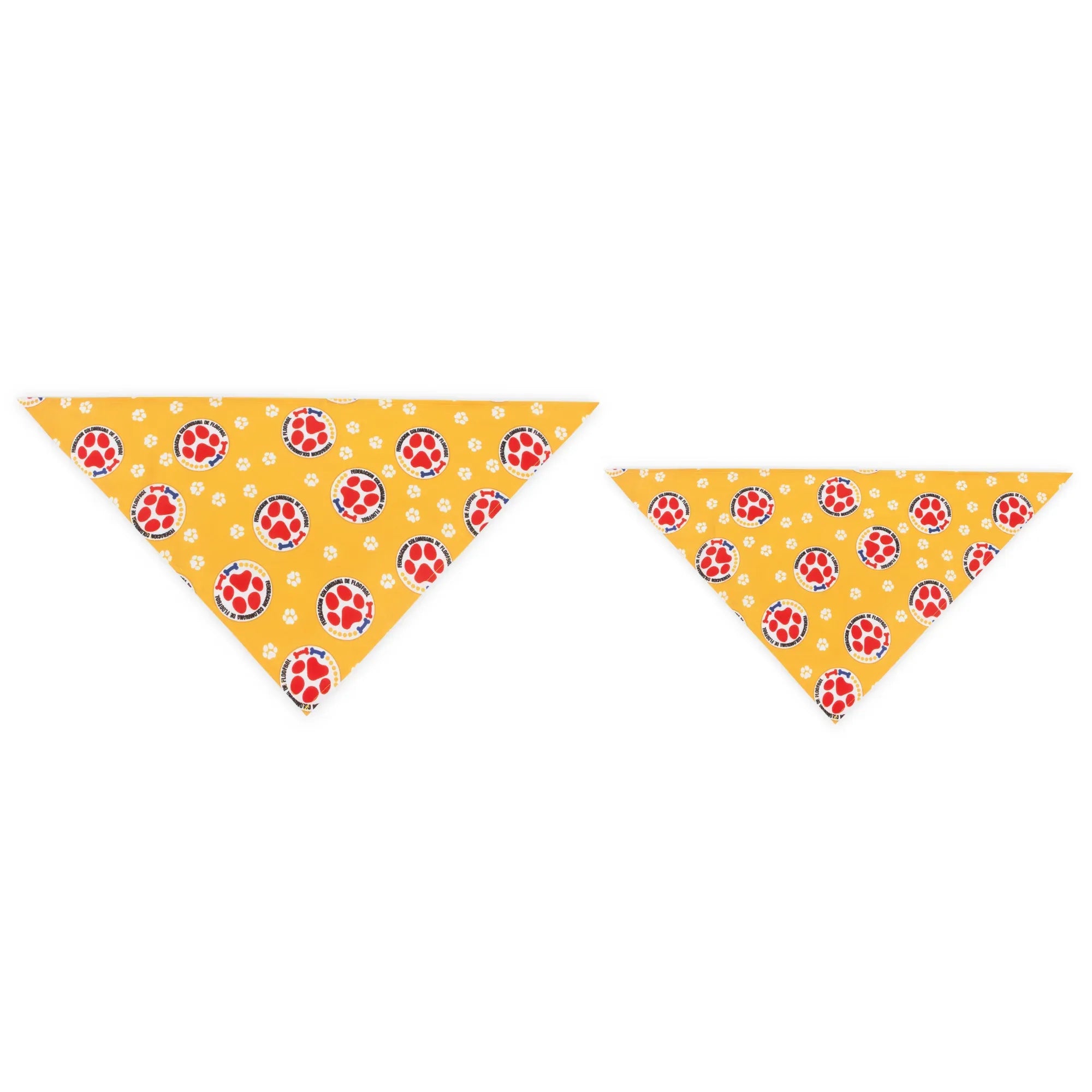 Floofball Colombia Dog Bandana (Large and Small)